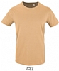 Camiseta Algodon Biologico Hombre Milo Sols - Color Arena